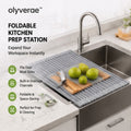 𝒐𝒍𝒚𝒗𝒆𝒓𝒂𝒆™ Foldable Kitchen Prep Station